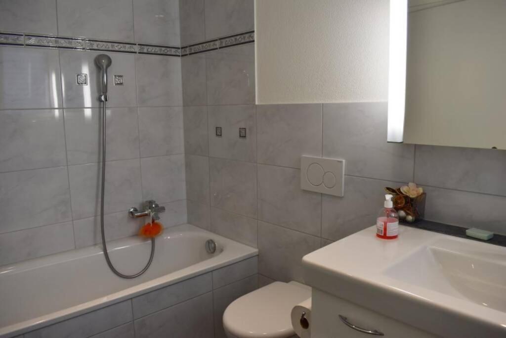 Modern Apartment 모던 펜션 Interlaken Bagian luar foto