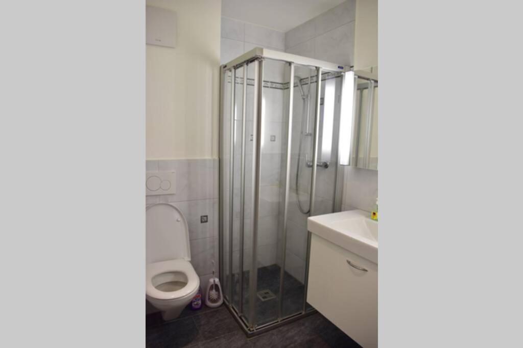 Modern Apartment 모던 펜션 Interlaken Bagian luar foto